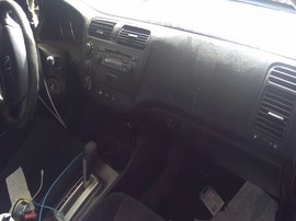 2003 HONDA CIVIC, BLACK,  EX MODEL, 1.7L, V-TEC   AT,  A26255